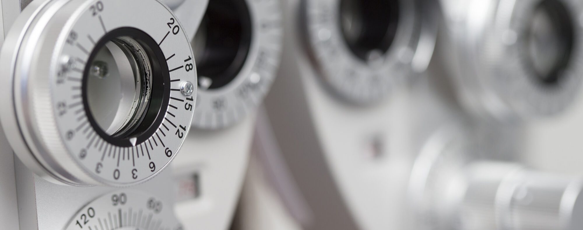 close up of a mature lady putting on contact lenses in her eyes